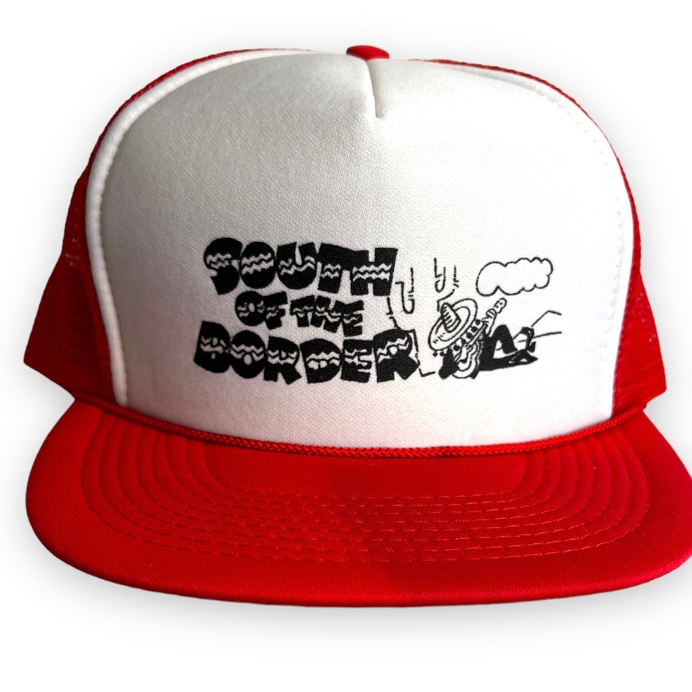Red and White Trucker Hat